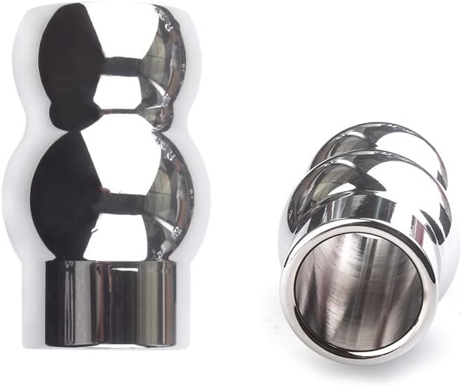 Не'рѓосувачки челик шуплив дизајн задник приклучок анален анален анален ланец со големина топки за мажи жени секси играчки женски анален