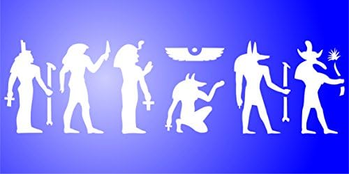 Фриз Граница Матрица, 16,5 х 4,5 инчи - Класичен Египетски Симбол Хироглифи Матрици За Сликарство Дефиниција