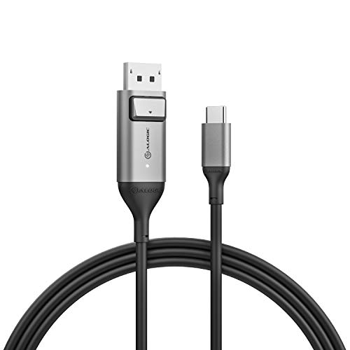 Alogic USB C за да се прикаже за домашна канцеларија, 6 ft Type C за да се прикаже кабел, поддржува 4K 60Hz ,, MacBook Pro/Air,