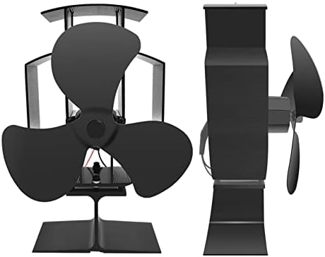 XFADR SRLIWHITE 4-Термодинамички Вентилатори За Вентилатори На Шпорет На Топлина За Камин На Горилник На Дрва Тивка Еколошка