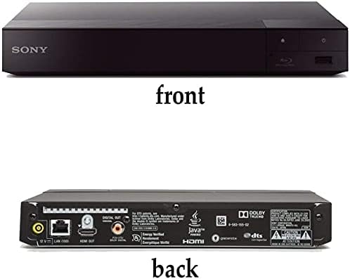 Sony BDP-BX370 Blu-ray Диск Плеер Со Вграден Wi-Fi И HDMI Кабел Со Ултра USB Флеш Диск 64GB