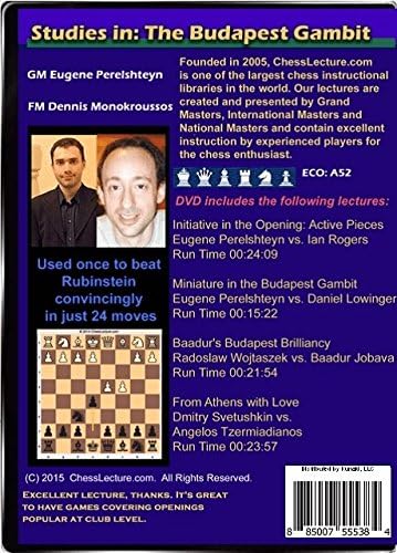 Студии Во: Будимпешта Гамбит-Шаховско Предавање-Том 131 ШАХОВСКО ДВД