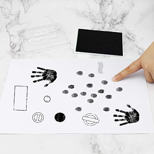 Марки за мастило Lsushine Craft Ink, DIY за хартија, белешка, дрвена ткаенина, влошки за мастило за прсти за деца