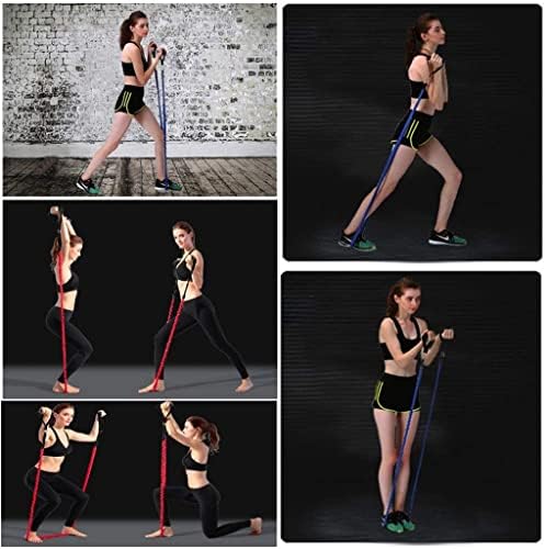 ОДЈАЈХ Фитнес Еластична Повлечете ги лентите за отпорност на тренингот сет за вежбање јога гума влечење јамка врата јаже салата за сила