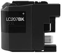 Премиум печатење производи Компатибилна замена за касети со мастило за брат LC207BK, работи со: MFC J4320DW, J4420DW, J4620DW - Дополнителен