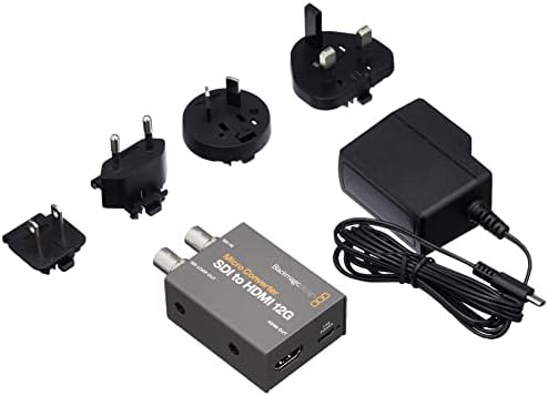 Blackmagic Дизајн Микро Конвертор ИПП ВО HDMI 12G Со Напојување