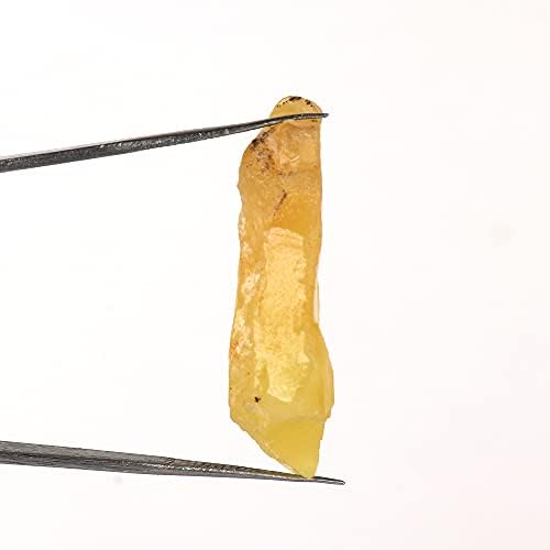 GemHub 22 CT камен жолт опал за заздравување, жица за завиткување, накит што прави лабав скапоцен камен