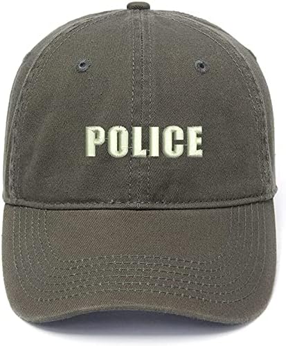 Полициски службеник за бејзбол капа за бејзбол за бејзбол, памук, украсени случајни бејзбол капачиња