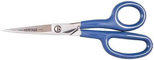 Клајн алатки 717C ножици, смолкнување на тепих, криви со обложена рачка, 7-7/8-инчи