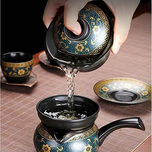 PDGJG чај поставува керамички кунг фу, зачудувачки порцелански сервис Гаиван чај чаши кригла чај церемонија чајник