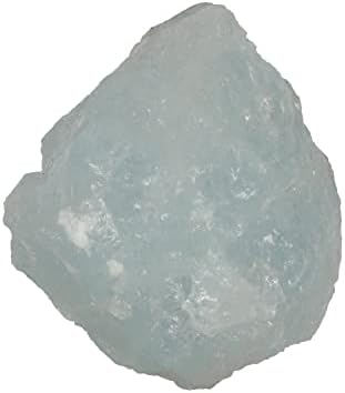 GemHub 169,85 КТ Чакрас заздравувачки кристали Аква небо Аквамарин лабав скапоцен камен Аквамарин Енергетски камен, сертифициран