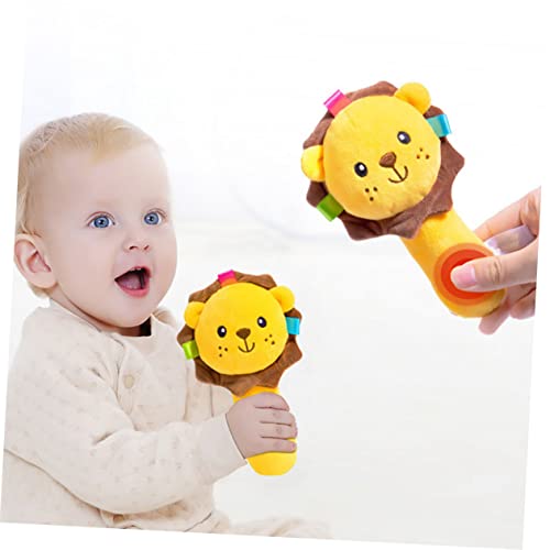 Toyvian bb стап за бебиња за новороденчиња играчки за животни играчки за бебиња 4pcs играчки за когнитивни играчки за новороденчиња утешна