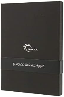 G.Skill Trident Z Royal Series 128GB 288-Pin SDRAM DDR4 3600 CL18-22-22-42 1.35V Quad Channel Desktop Memory Model F4-3600C18Q-128GTRS