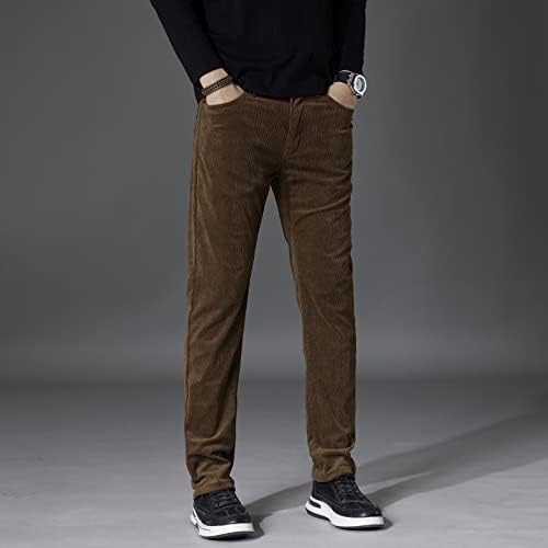 Убави панталони, есенски зимски обични пантолони панталони со џебни модни долги панталони порибници со чорап