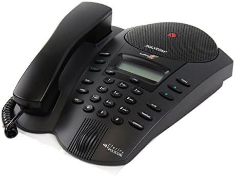 Polycom SoundPoint Pro SE-220 2-линиски конференциски телефон со лична карта, повик за чекање нем, брзо бирање, LCD дисплеј