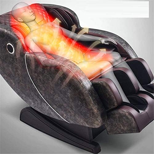 Музичар на TFJS S-Track со нула гравитација за масажа за масажа автоматски вселенски капсула тросед стол за постари подароци за