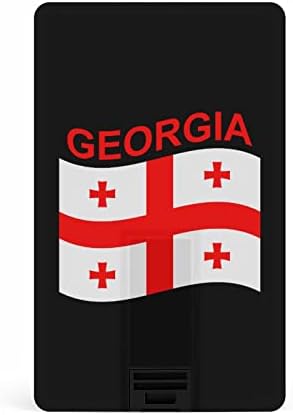 Знаме На Грузија КРЕДИТНА Картичка USB Флеш Дискови Персонализирана Меморија Стап Клуч Корпоративни Подароци И Промотивни Подароци