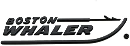 1pc Boston Whaler Амблем 3D Значка Име Плоча Буква Големина 8-3/4 X 2 Кора И Стап