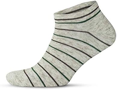 ГОВИТ 4 пара Машки тенки памучни постелнина чорапи, ниски ленти со ниски шарени чорапи, без чорапи за шоу, чорапи за патики, модел: 3149