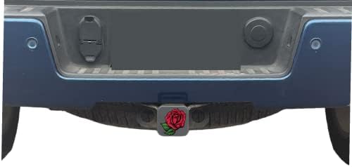 Црвена роза гумена цевка за приемник за приемник. Вметнување на приклучокот за приклучоци за приколки за камиони се вклопуваат 2 приемници.