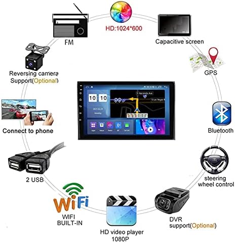 Андроид 11 Автомобил Стерео НАВ Радио со 9 Екран На Допир Главата единица за Тојота GT86 SU-baru BRZ 2012- Мултимедијални Видео Плеер Авто