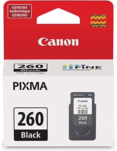 Касета со Црно Мастило Canon PG-260, Компатибилна СО TR7020, TS6420 и TS5320