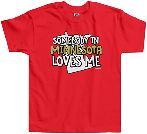 ThreadRock Мали момчиња Некој во Минесота ме сака маица за мали деца