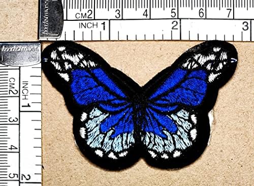 Kleenplus симпатична животинска пеперутка сина цртана филм шие железо на лепенка везена занаетчиска занаетчиска рачно изработена облека