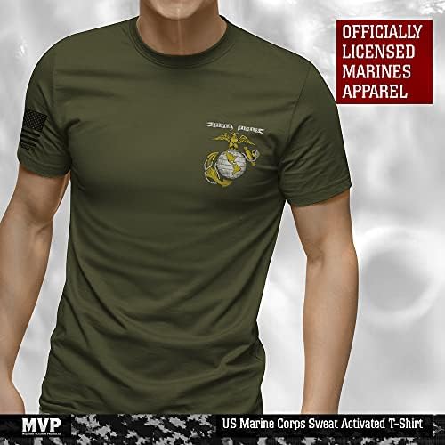 Воени Ветерански Производи УСМЦ Маица-Прегрнете Ја Ткаенината Активирана Со Цицање Пот