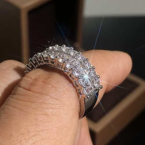 2023 година Нова женска принцеза тркалезна скратена венчаница за прстен за прстен за венчавки
