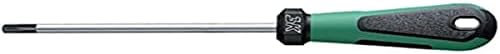 Stahlwille 48560025 3K Drall Torx Screwpriver, со шуплива точка, изработена од челик од хромирана легура, мат позлатен хром, големина