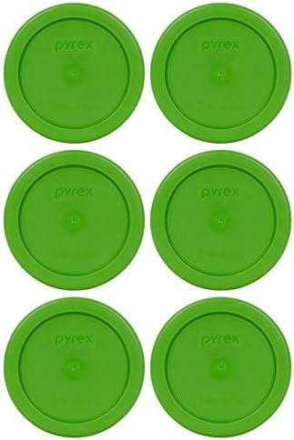 Пирекс 7202-КОМПЈУТЕР 1 Чаша Тревник Зелен Круг Пластичен Капак За Складирање Храна Направен во САД