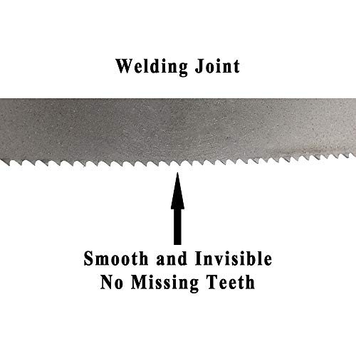 Imachinist S10412341014 M42 Bimetal Band Saw Blades 104-1/2 x 3/4 x 10/14TPI променливи заби
