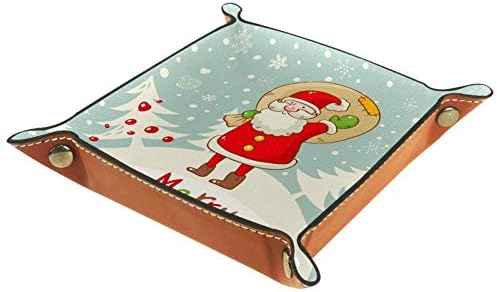 Лорви Среќен Божиќ Симпатична Кутија За Складирање Дедо Мраз Коцка Корпа Канти Контејнери За Канцеларија Дома