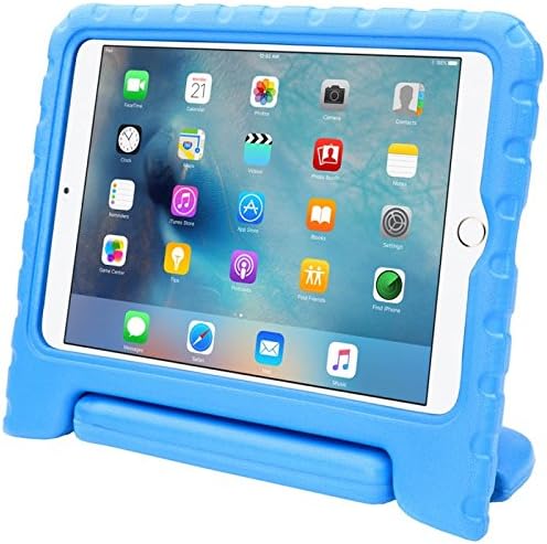 I-Blason Mn4-Kido-Blue Pad Mini 4 Case, Apple iPad Mini 4 Case for Kids Armor Box Kido Series Series Super Protectible Stand Cover Cover 2015/2018