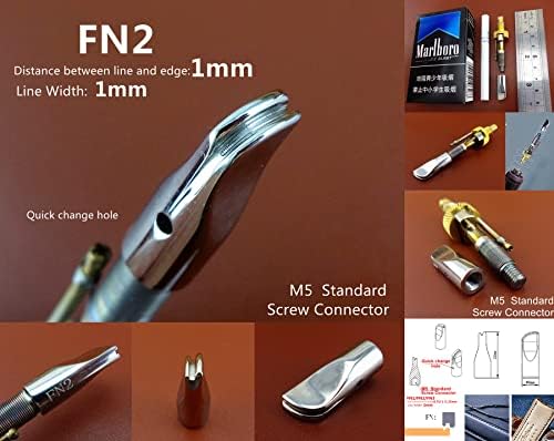 3PCS FN1/FN2/FN3 кожни занаети Електрични работи за полнење машина за поттикнување замена на алатката за алатки за алатки поставени комплет