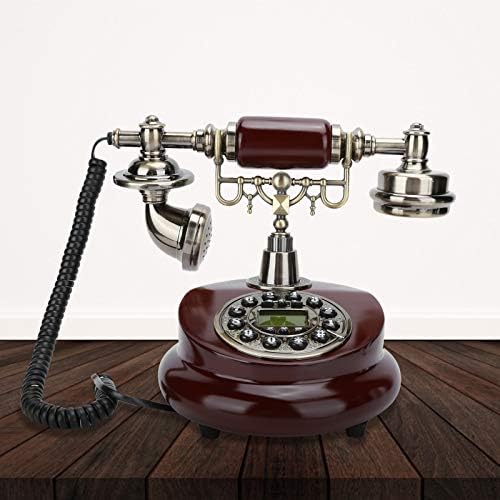 V Најдобриот живот Антички телефонски декор, гроздобер фиксни телефонски класичен европски ретро телефон гроздобер биро Телефонски