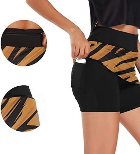 JHKKU женско тениско здолниште Внатрешни шорцеви лесни голф -обични спортски здолништа со џебови
