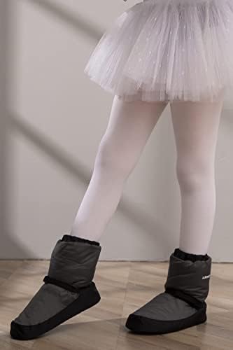 S.Lemon загревање на чизми, лизгачки чизми за танцување за Big Kid & Women