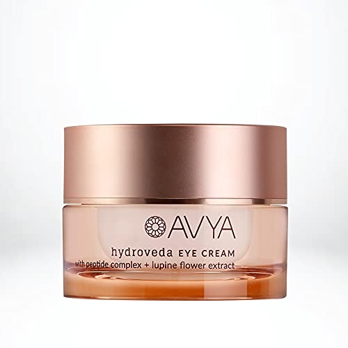 Avya Skincare Hydroveda Cream Cream | Ги намалува темните кругови и подпухналост | Антиоксиданти за кревање и осветлување на кожата