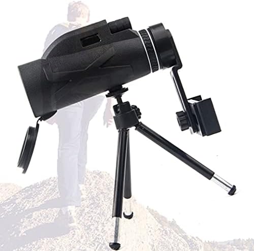 МАНКИЈАН 100х80 HD Опсег На Забележување За Гледање Птици, Монокуларен Телескоп BAK4 45-Степен Аголен Окулар, Телефонска Фотографија Монтирање