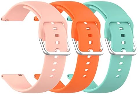 Гледајте ги лентите компатибилни со Popglory P22 Smartwatch Smartwatch Sparts Rist Spist Silicone Silicone Castrap Замена на