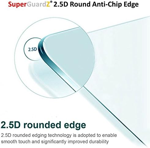 [2-пакет] За Alcatel OneTouch Pop 7 LTE-SuperGuardz Tempered Glass Screen Prector [Заменска животна замена], 9H, 0,3 mm, 2,5D тркалезен раб, анти-греб
