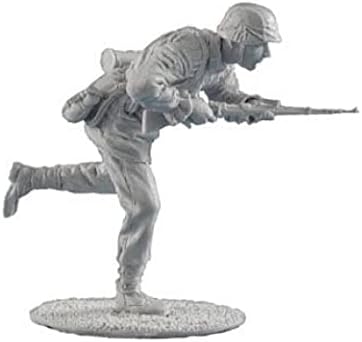 Гермајл 1/35 Втора светска војна Германски војник Борба против смола фигура / необјавен и необоен војник Минијатурен комплет / HC-083