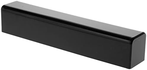 Plymor Black Acrylic Recrangular Display Base, 16 W x 6 D x 4 H