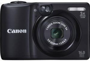 Canon PowerShot A1300 е дигитална камера од 16,0 MP со 5x дигитална слика стабилизиран зум со широк агол со широк агол со 720p HD