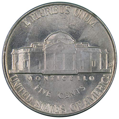 1946 Г Џеферсон Никел 5 Цент ПАРЧЕ Бу Нециркулирани Нане Држава 5Ц Сад Монета