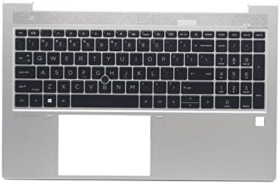 Нов Палмрест За HP EliteBook 850 G7 850 G8 855 G7 855 G8 Големи Букви Со Позадинско Осветлување Тастатура M07491-001