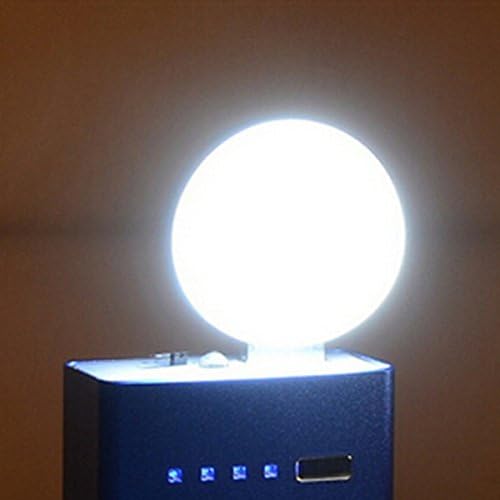 Белата МИНИ 2W USB LED заштеда На Енергија Пренослив Ноќно Светло За Итни Случаи lampby 24/7 продавница
