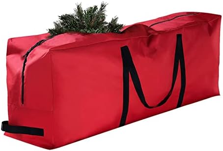 Торба за складирање новогодишна Елка, за Се Вклопува До Високи Празнични Вештачки Расклопени Дрвја Венци Подвижни Инсекти вреќи